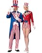 Deluxe Uncle Sam Adult Patriotic Costume