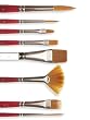 Silver Brush Golden Natural Paint Brushes size 12 round golden natural