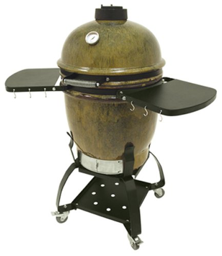 Bayou Classic Cypress Ceramic Grill With Cart