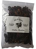 Morita Mexican Whole Dried Chile- 8oz Resealable Bag - El Molcajete Brand
