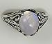 A Gorgeous Sterling Silver Filigree Ring Featuring title=