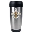 New Orleans Saints NFL 16oz Stainless Steel Travel Tumbler - Primary Logo by Great American Products