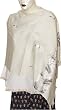 Wrap Stoles Wool Embroidery Womens Outerwear India 80 x 27 inches (esrf034)
