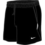 NIKE Tech Baggy Short , M, BLACK/MATTE SILVER