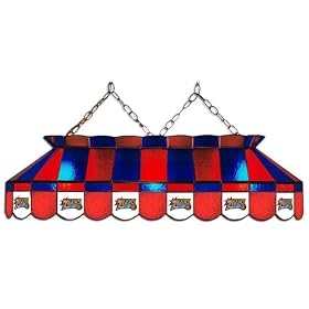 Imperial Philadelphia 76ers Licensed 40-Inch Rectangular Stained Glass Billiard Table...