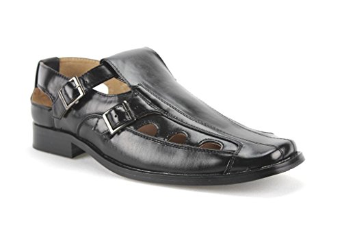 Majestic Men's 33308 Double Buckle Dress Shoe Sandals