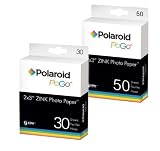 Polaroid Zink media 80 Pack Photo Paper for Polaroid Pogo Cameras and Printers