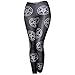 Women's Sexy Baphomet Fitness Pants Digital Printing Black Fun Leggings