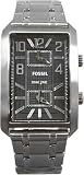 Fossil Dress Collection Dual Time Black Dial Men's watch #FS4579