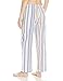 Nautica Sleepwear Women's Knit Multi Stripe Ankle Pant