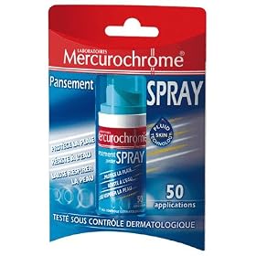 Mercurochrome - Parapharmacie - Parapharmacie - prot�ger - PANSEMENTS SPRAY50 APPLICATIONS