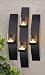Metal Modern Art Wall Mount Candle Votive Holder S