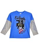 41Q4 I1sPYL. SL160  Ed Hardy NYC, U.S.A. Waffle Slider Shirt (Sizes 2T   4T)   cobalt blue, 3t/4t