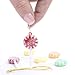 Factory Direct Craft Pack of 36 Tiny Plastic Sugared Candy Lollipop Ornaments for Embellishing Gift Packages, Miniature Christmas Trees, and Holiday Crafts (1-3/4