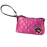 NBA Toronto Raptors Pink Quilted Wristlet