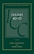 Isaiah 40-55 Vol 1: A Critical and Exegetical Commentary (International Critical Commentary) (Hardcover) (International Critical Commentary)