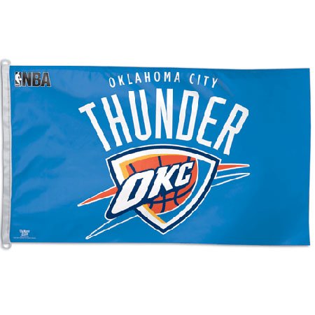 Oklahoma City Thunder Big 3x5 Flag