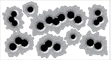 Bullet Holes Vinyl Decal Kit