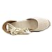 Soludos Women's Tall Wedge Linen Pump