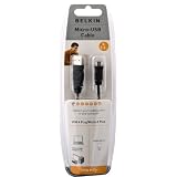 Belkin Hi-Speed 2.0 Micro USB Cable, USB A to Micro B, 1.8mby Belkin