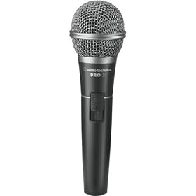 Click here to buy Basic Handheld Cardiod Dynamic Microphone by Audio-Technica.