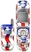 Puerto Rico Flag - Motorola V220 Cell Phone Protector Skin Decals - Faceplates