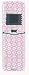 Let's Crystal It! Peel-n-Stick Swarovski Crystals for the Motorola V3 RAZR - Light Rose Flowers