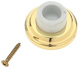 Stanley 80-4010 Solid Brass Concave Wall Doorstop