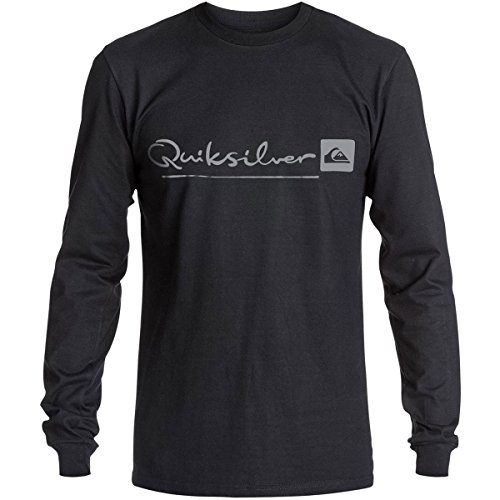 Quiksilver Mens Nomad Script Ls Qmu1 T-Shirt