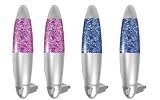 Product details for 4 Piece Pack-Stardust Night Light-2 Pink & 2 Blue