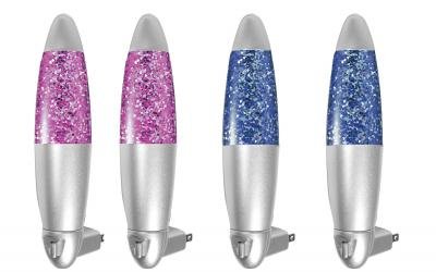 Kitchen: 4 Piece Pack Stardust Night Light 2 Pink & 2 Blue