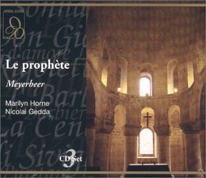 CD-Charts  Used : Meyerbeer - Le Prophète / Horne, Gedda, M. Rinaldi