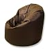 Kitchen & Housewares : XL BROWN Faux Leather Beanbag Chair