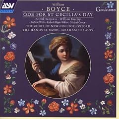 Boyce: Ode for St Cecilia's Day