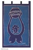 Review Novica  / Batik wall hanging, 'Priestess'