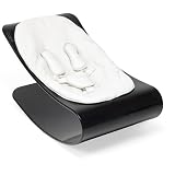 coco plexistyle baby lounger - Black Frame - Bermuda Blue