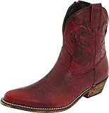 Dingo Women's Prince Street Boot,Red Distressed,7.5 B US