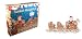 Create A Treat Create-A-Treat Gingerbread Ginger Bread Sleigh Sled Kit With E-Z Build Tray Christmas, Holiday, Present Gift Box