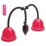 Pink Bullet Vibrator Female Breast and Nipple Pump