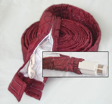 30-ft Central Vacuum Zippered Hose Sock Cover