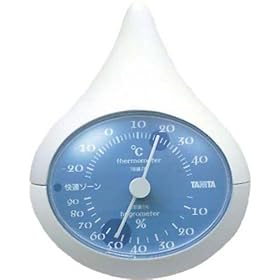 【クリックで詳細表示】TANITA 温湿度計 ホワイト TT-510-WH