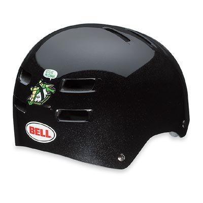 Bell Faction BMX/Skate Helmet - Sparkle Black Steve McCann