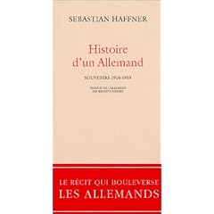 Histoire d'un Allemand : Souvenirs 1914-1933