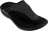 crocs Women's Yukon Sandal,Black/Black,11 M US