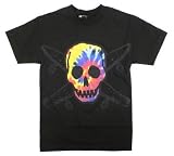 Fourstar Latenight Tie Dye Men's T-Shirt - Black