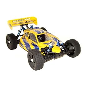 Blue Lightning 1 8 Scale 4WD RTR Nitro RC Buggy from RTR Gas Cars HPI