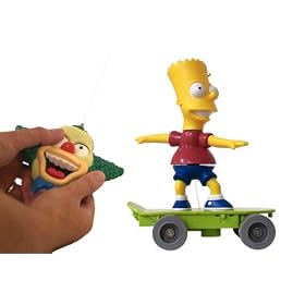 Simpsons Radio Control Skateboard Bart