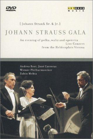 CD-Charts  DVD : Johann Strauss Gala - An Evening of Polka, Waltz, and Operetta