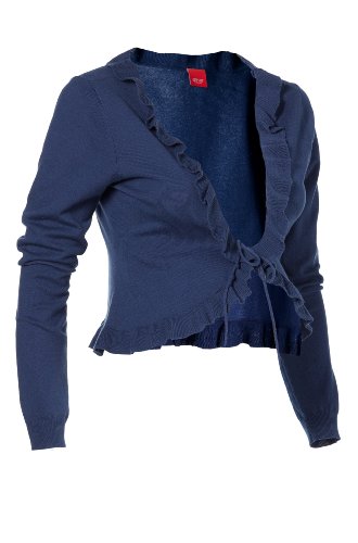 ESPRIT Maternity Damen Umstandsmode Pullover/ Strickjacke, C84508, Gr. 42 (XL), Blau (402  Preisvergleich