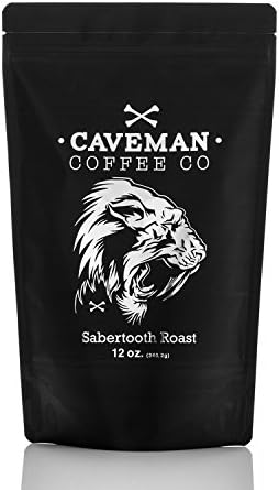Caveman Coffee - 12 oz Sabertooth Roast (2 Pack)